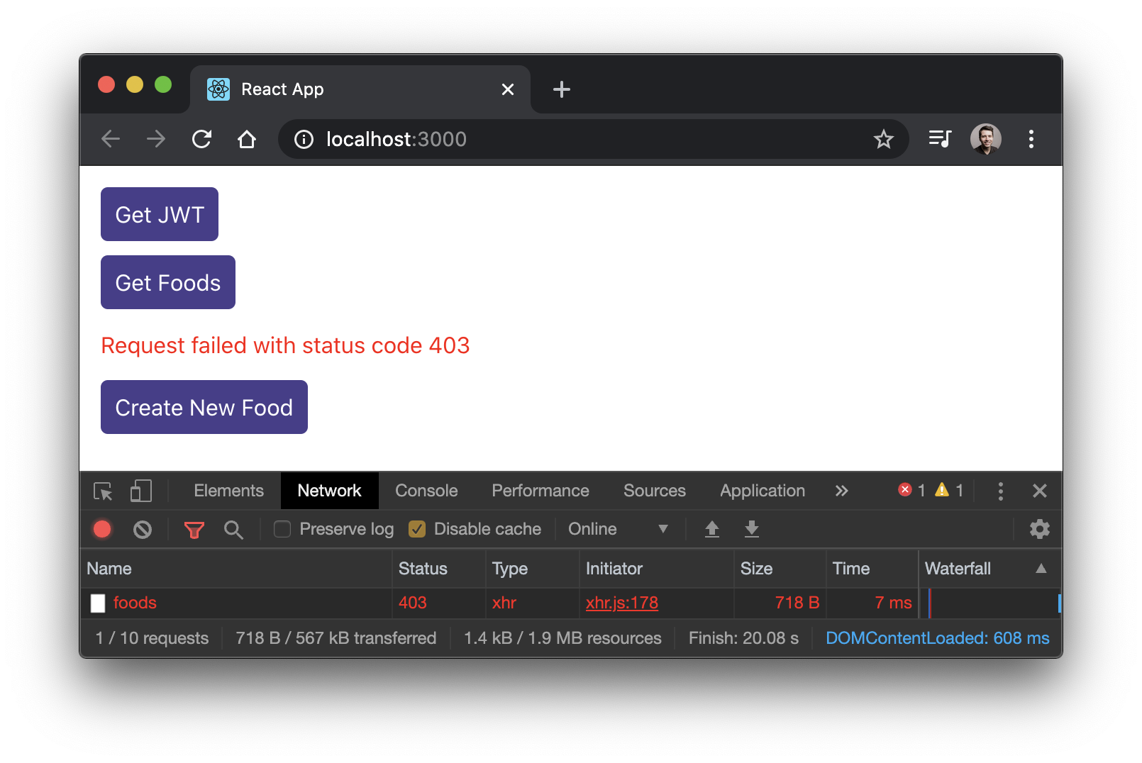 React header. (cookie) в javascript. auth react.