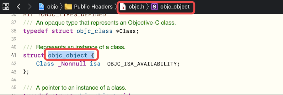 objc.h中的objc_object定义