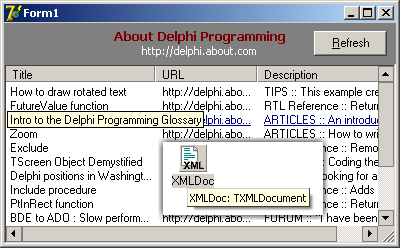 delphi xml iterate nodes