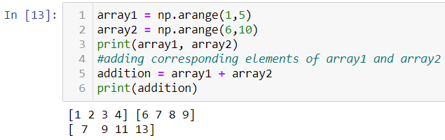 Numpy universal functions