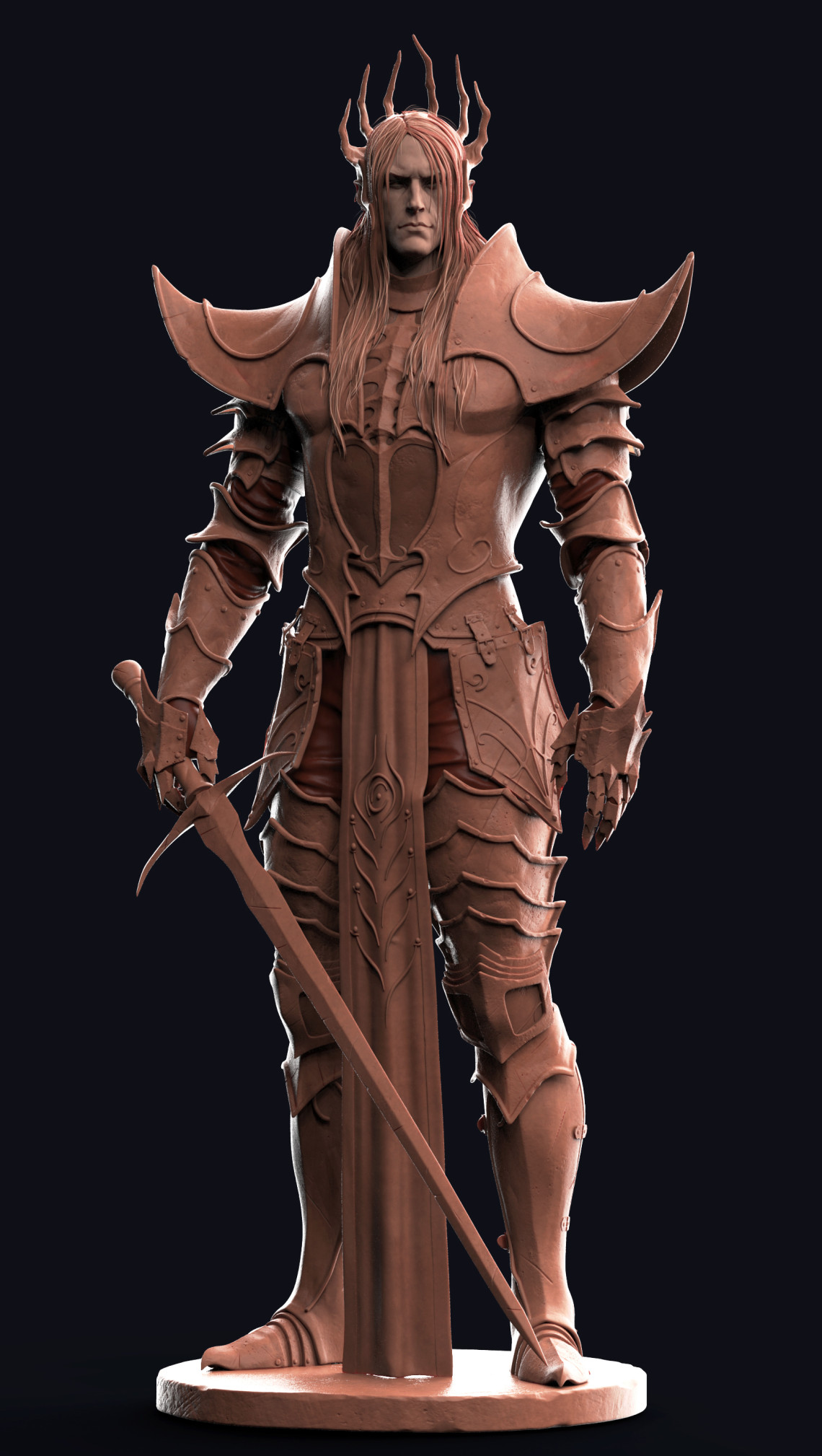 3d模型欣赏中世纪骑士