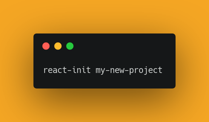 react初始化项目如何自动化新的react项目的初始化