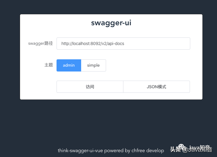 一款vue编写的功能强大的swagger-ui，有点秀（附开源地址）